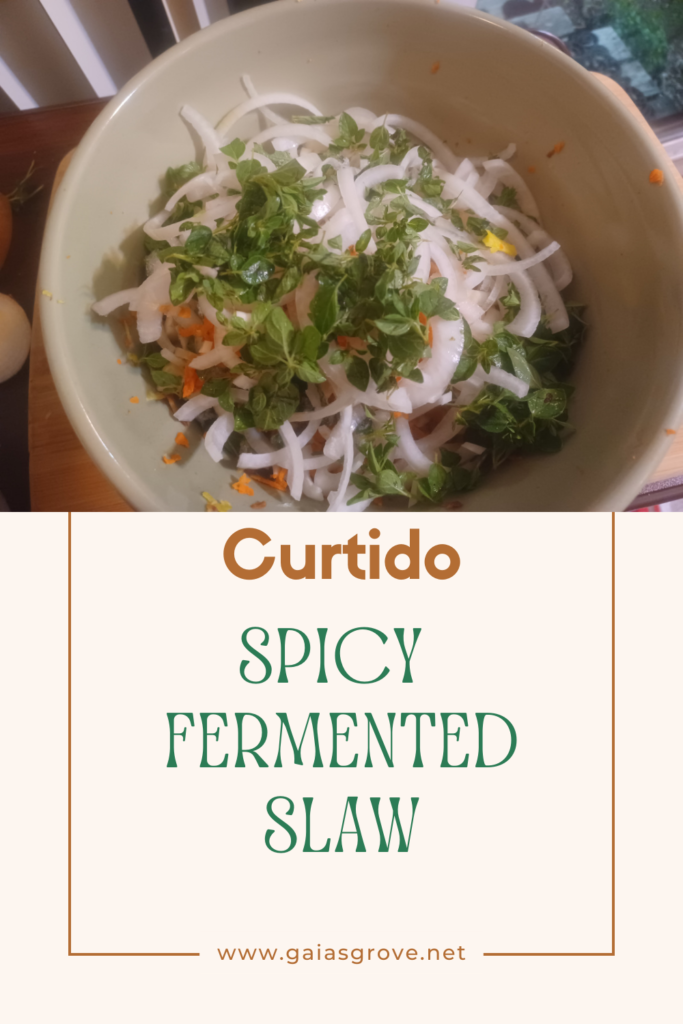 Pin Curtido Spicy Slaw Recipe on Pinterest